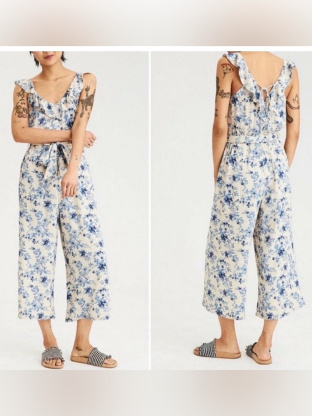 American Eagle Ruffle Culotte
Floral Jumper